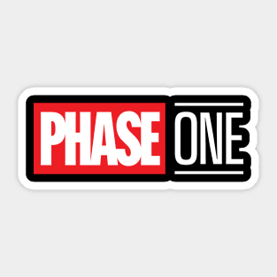 Phase One Sticker